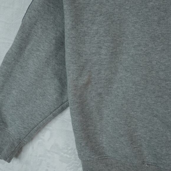 Marvel The Punisher Hoodie Mens XL Gray Sweatshirt Skull Graphic Sleeve Logo - Picture 7 of 9